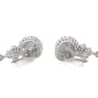 6.00ct Sapphire & Diamond earrings - Image 2