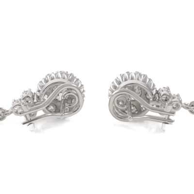 6.00ct Sapphire & Diamond earrings
