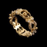 Gucci Flora GG Diamond Ring - Image 3