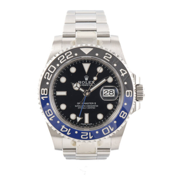 Rolex GMT Master II Batman” Watch 116710BLNR”