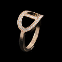 Hermes Chaine Dancre Contour Ring - Image 3