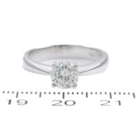 1.01ct Diamond Solitaire Ring GIA H P1 - Image 2