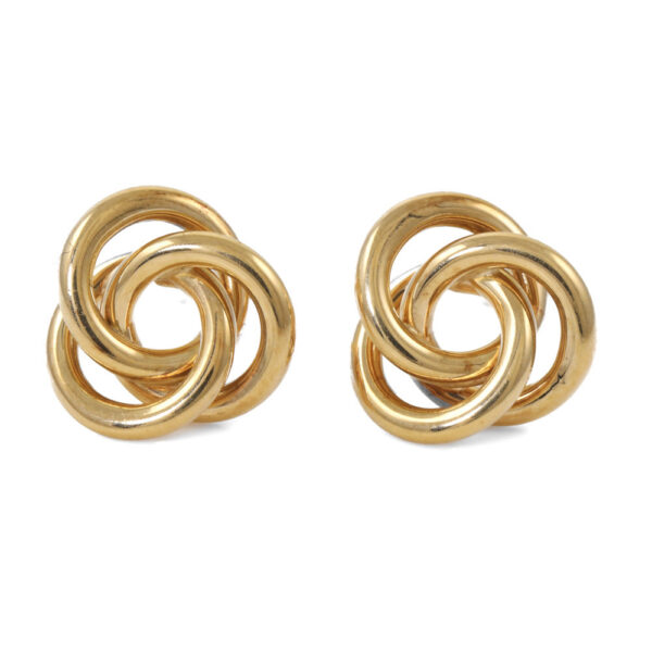Tiffany & Co Trinity Knot Circle Earrings