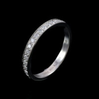 Cartier 1895 Platinum Wedding Ring - Image 2