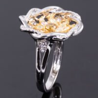 Fancy Colour Diamond Dress Ring - Image 3