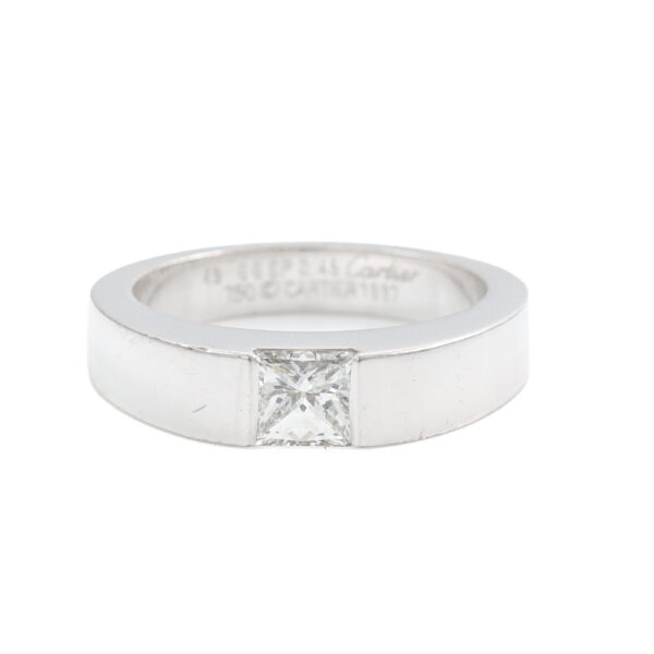 0.45ct Cartier Tank Diamond Ring