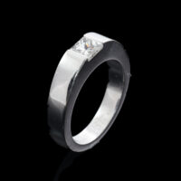 0.45ct Cartier Tank Diamond Ring - Image 3