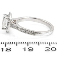 1.00ct Centre Diamond Ring GIA E SI1 - Image 2