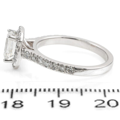 1.00ct Centre Diamond Ring GIA E SI1