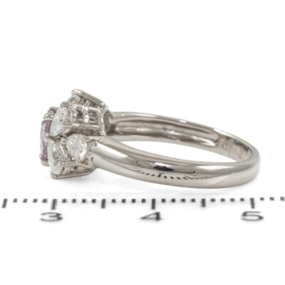 0.31ct Fancy Purplish Pink Diamond GSL