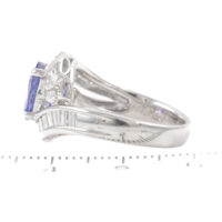 2.34ct Tanzanite and Diamond Ring - Image 2