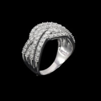 1.24ct Diamond Dress Ring - Image 3