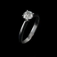 0.71ct Round Diamond Solitaire Ring - Image 2