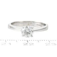 0.71ct Round Diamond Solitaire Ring - Image 3