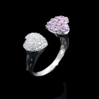 0.60ct Sapphire and Diamond Ring - Image 3
