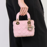 Christian Dior Mini Lady Dior Handbag - Image 3