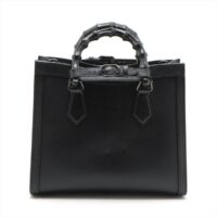 Gucci Diana Small Tote Bag All Black”” - Image 2