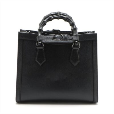 Gucci Diana Small Tote Bag All Black””