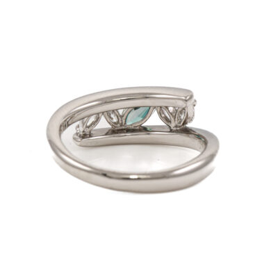0.37ct Alexandrite and Diamond Ring