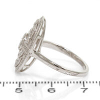 Diamond Dress Ring 18ct Gold - Image 2