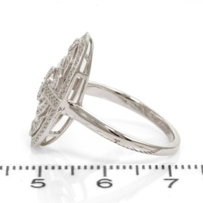 Diamond Dress Ring 18ct Gold