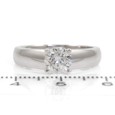 1.00ct Diamond Solitaire Ring GIA H SI2