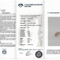 0.24ct Argyle Origin Pink Diamonds GSL - Image 2