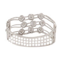 3.77ct Diamond Bangle - Image 2