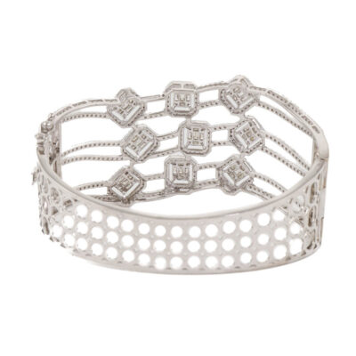 3.77ct Diamond Bangle