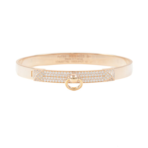 Hermes Collier De Chien Diamond Bracelet