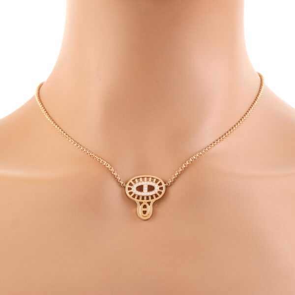Hermes Chaine d’ancre Divine Pendant SM