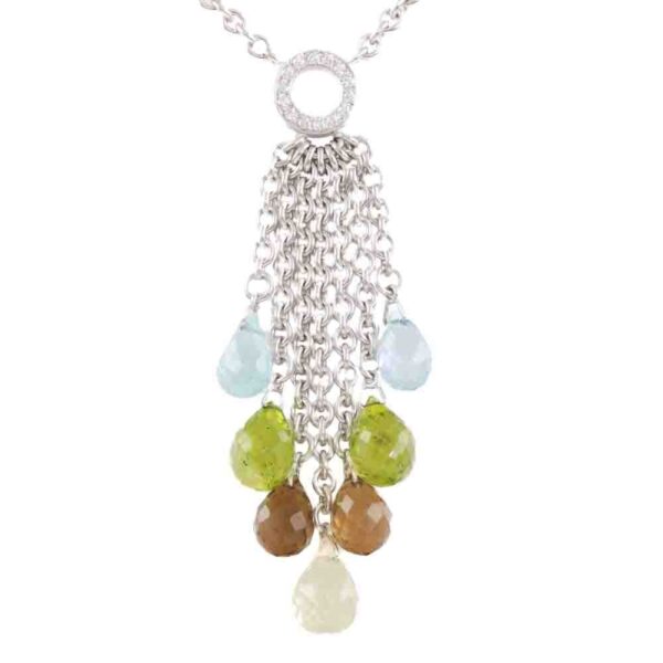 Chopard Mixed Colour Gemstone Necklace