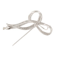 2.00ct Diamond Bow Brooch/Pendant - Image 2