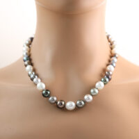 11mm – 8mm Pearl Necklace - Image 2