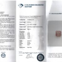 0.11ct Argyle Origin Intense Pink Diamond - Image 2