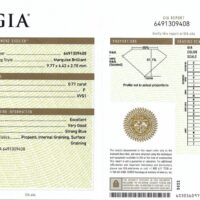 0.71ct Loose Diamond GIA F VVS1 - Image 2