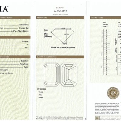 2.00ct Loose Pair of Diamonds GIA G VS2