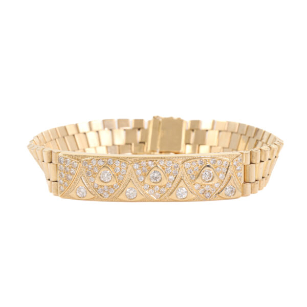 4.75ct Diamond Bracelet 41.9g 18ct Gold