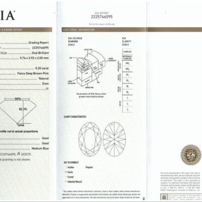 0.30ct Argyle Diamond PC2 P1