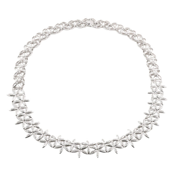 2.44ct Round Diamond Dress Necklace